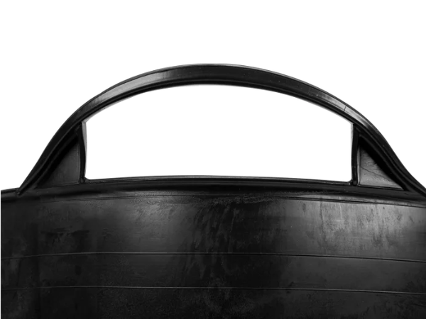 Seau flexible anse plastique noire 30L