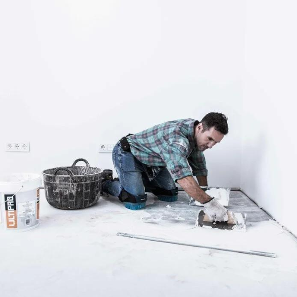 Genouillère professionnelle EXTRA en gel pour les travaux de carrelage Bellota