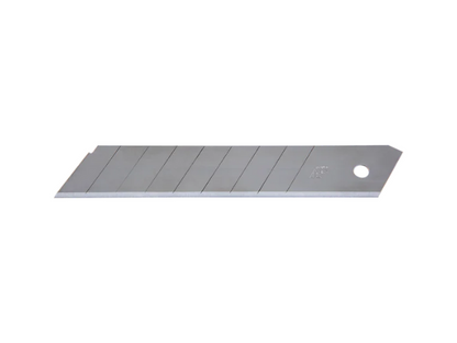 Lame de rechange pour cutter de 18 mm 10 unités