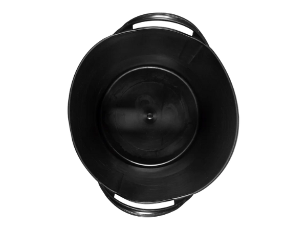 Seau flexible anse plastique noire 30L
