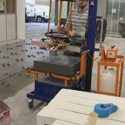 Manipulateur pour la pose de carrelage - CARLITA ® - Robotile